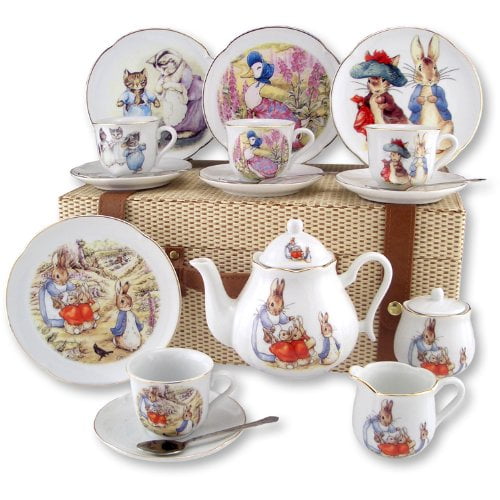 beatrix potter childrens tea set