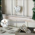 thumbnail image 5 of Vhc Brands Cottage Neutral Floral Metal Ornament Set Of 6 - 4 Inch, 5 of 6
