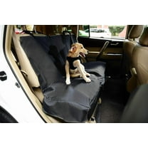 UNIWARE Dog Car Seat Cover, Back Seat Protector for Pets, 52” x 48.5”, Black