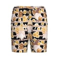 thumbnail image 4 of Fotbe Cute Bee Gnome Pajama Shorts for Men, Men's Pajama Bottoms, Sleepwear,Short Pajama Pants-Small, 4 of 9