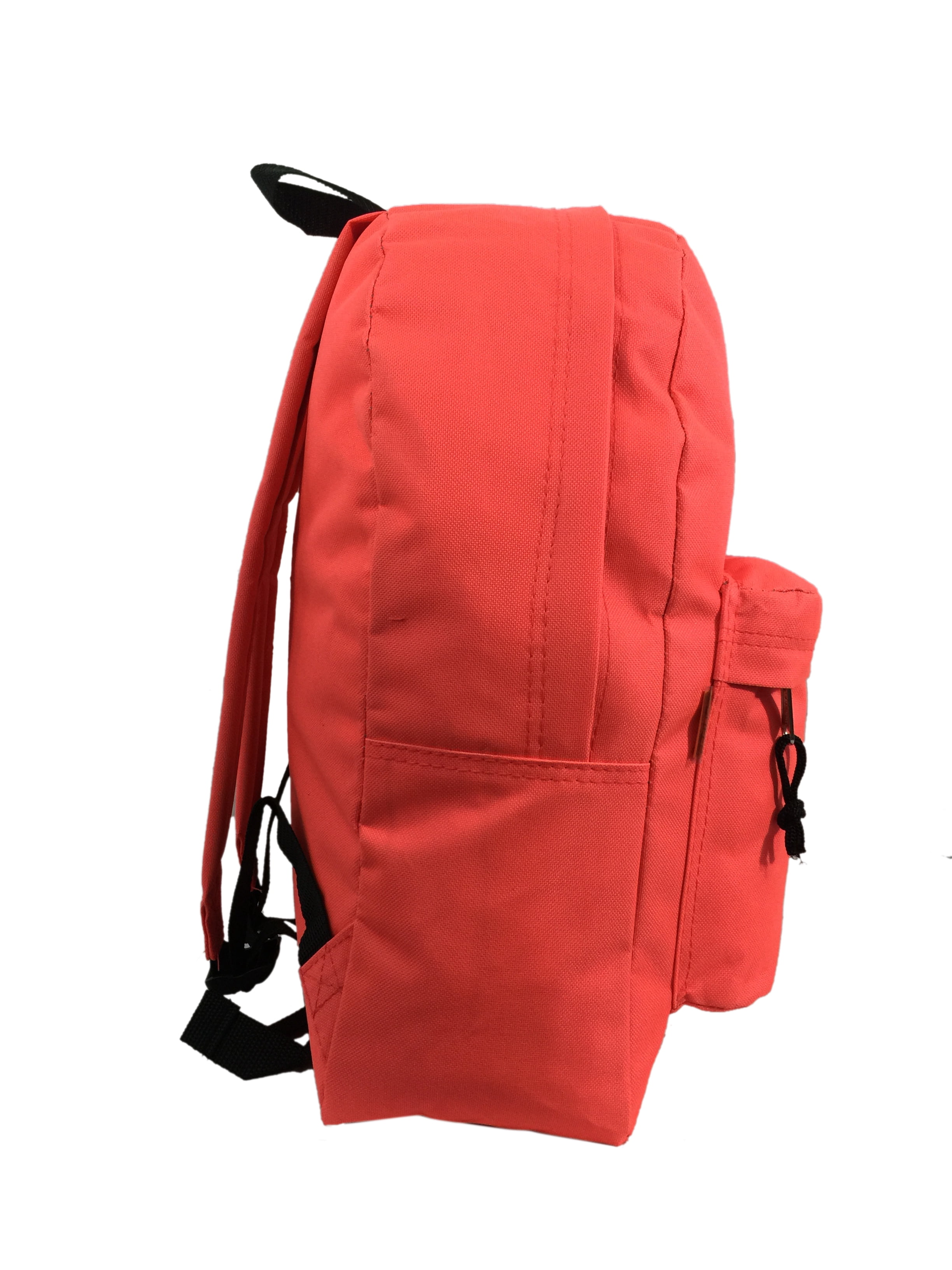 K-Cliffs Unisex Classic 16" School Backpack, Pink, Elementary-Adult 100% Polyester