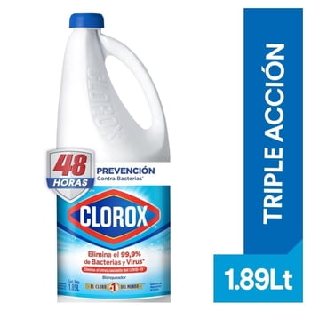 Cloro Blanqueador Desinfectante Clorox Original 1.89 L