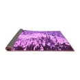 thumbnail image 2 of Ahgly Company Indoor Round Abstract Purple Modern Area Rugs, 7' Round, 2 of 4