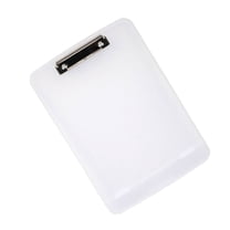 NICEXMAS White Plastic A4 Clipboard Paper Holder with Large Capacity for Office Files