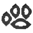 thumbnail image 1 of Radius Jig Router Template, Router Corner Jig Plastic User Friendly 4PCS Ergonomic Fixed Design  for Woodworking, 1 of 7