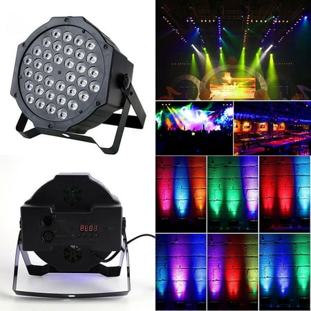 Par Lights with 72W 36 LEDs RGB Wash by IR Remote and DMX Control for Stage (Best Led Stage Lights)