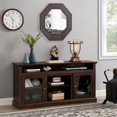 thumbnail image 4 of Greenpod Modern Farmhouse TV Stand for TVs up to 65", TV Console Table Entertainment Center for Living Room, Brown, 4 of 10