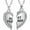 A, variant on Best Friends Forever Stitching Heart Pendant Necklace Crystal Couple Friendship/ Clearance