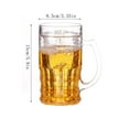 thumbnail image 2 of 420ml Double-Layer Fake Beer Glasses, Leak-Proof Insulated Funny Beer Steins with Mezzanine, Novelty Mug, 2 of 8
