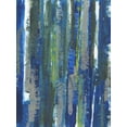 thumbnail image 2 of Haynes, Smith 25x32 White Modern Wood Framed Museum Art Print Titled - Ultramarine Streaks, 2 of 4