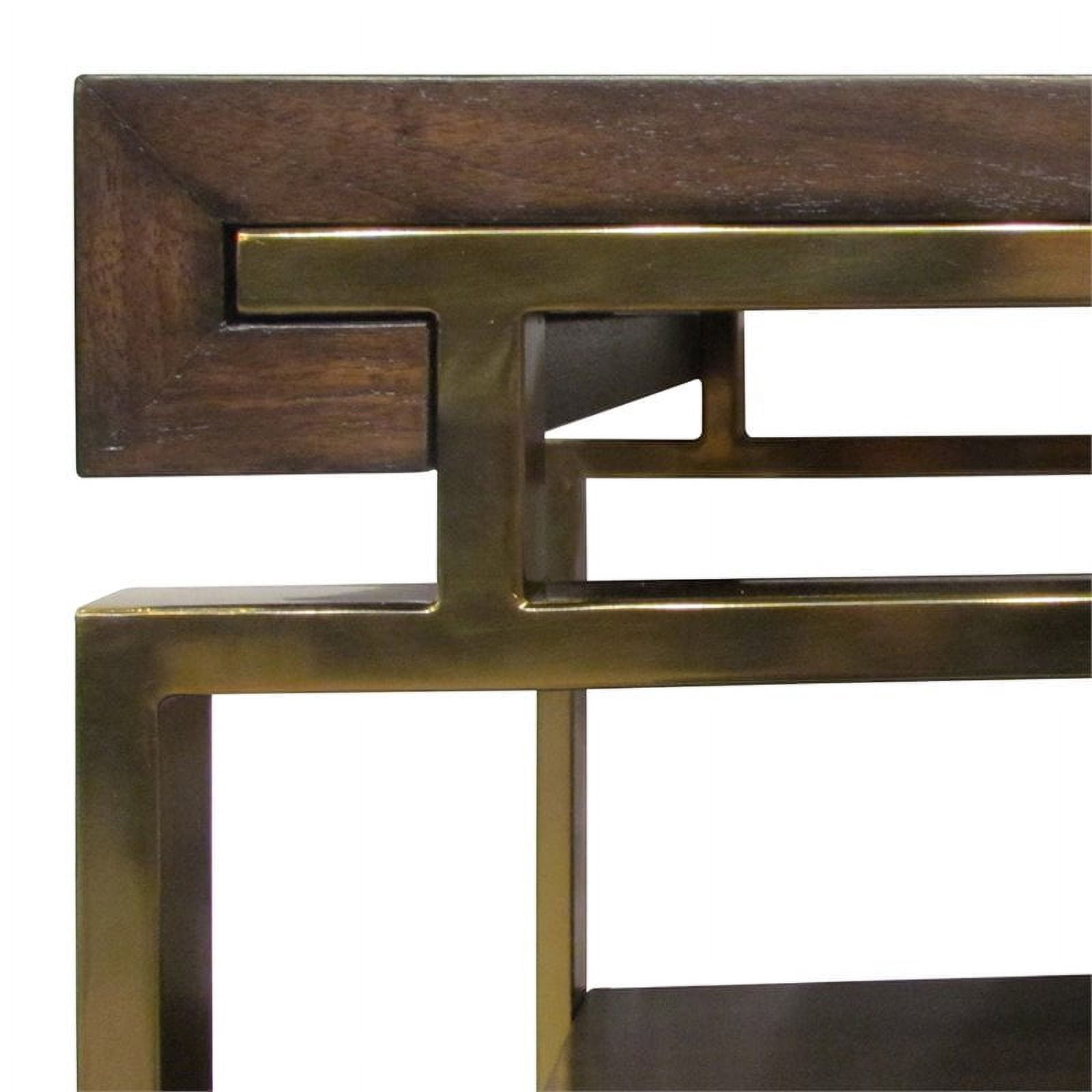 Duette Side Table Rich Nut Brown