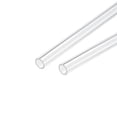 thumbnail image 1 of Unique Bargains Acrylic Pipe Clear Rigid Round Tube 8mm ID 10mm OD 10' for Lamps and Lanterns, Water Cooling System 2pcs, 1 of 6