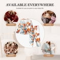 thumbnail image 7 of Daiia Three Goldfish Watercolor Splash for Women's Long-Sleeved Pajama Set – Soft & Comfortable Sleepwear Button-Up Pajamas Cozy Lounge Wear-XX-Large, 7 of 7