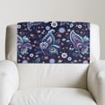 thumbnail image 2 of TSOVTHRID Bohemia Floral Print Sofa Headrest Cover 17x27in Non Slip Headrest Protector for Recline Chair Waterproof PU Leather Couch Head Rest Protector for Living Room, 3 Pieces, 2 of 7