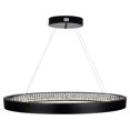 thumbnail image 1 of CWI Lighting Lustre LED Rosalina avec Finition Noire Mate, 1 of 6