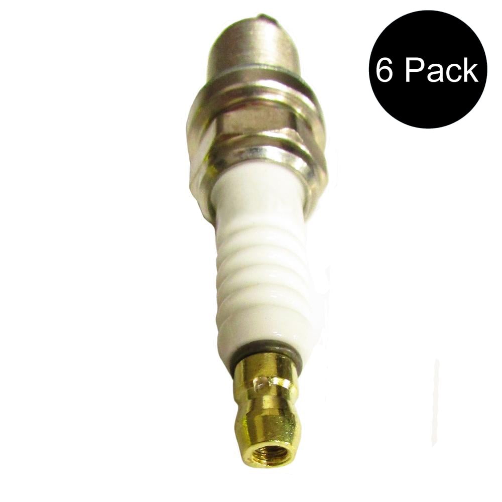 (6) Replacement Spark Plugs Fits Champion Fits Briggs and Stratton Fits John Deere