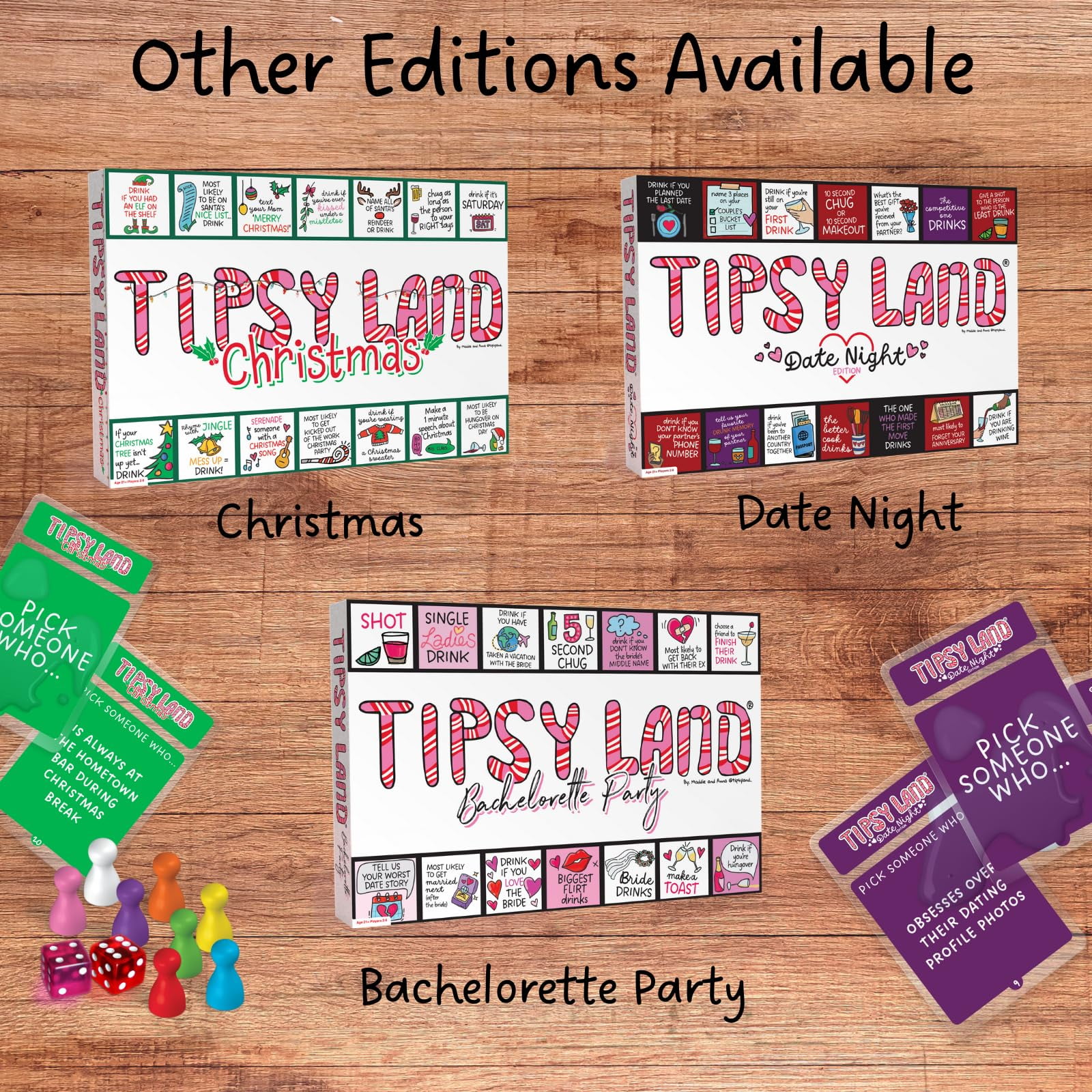 Tipsy Land Board Game