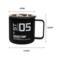 thumbnail image 2 of Taza de agua de doble capa para acampar al aire libre, senderismo, Picnic, taza de acero inoxidable, 2 of 8