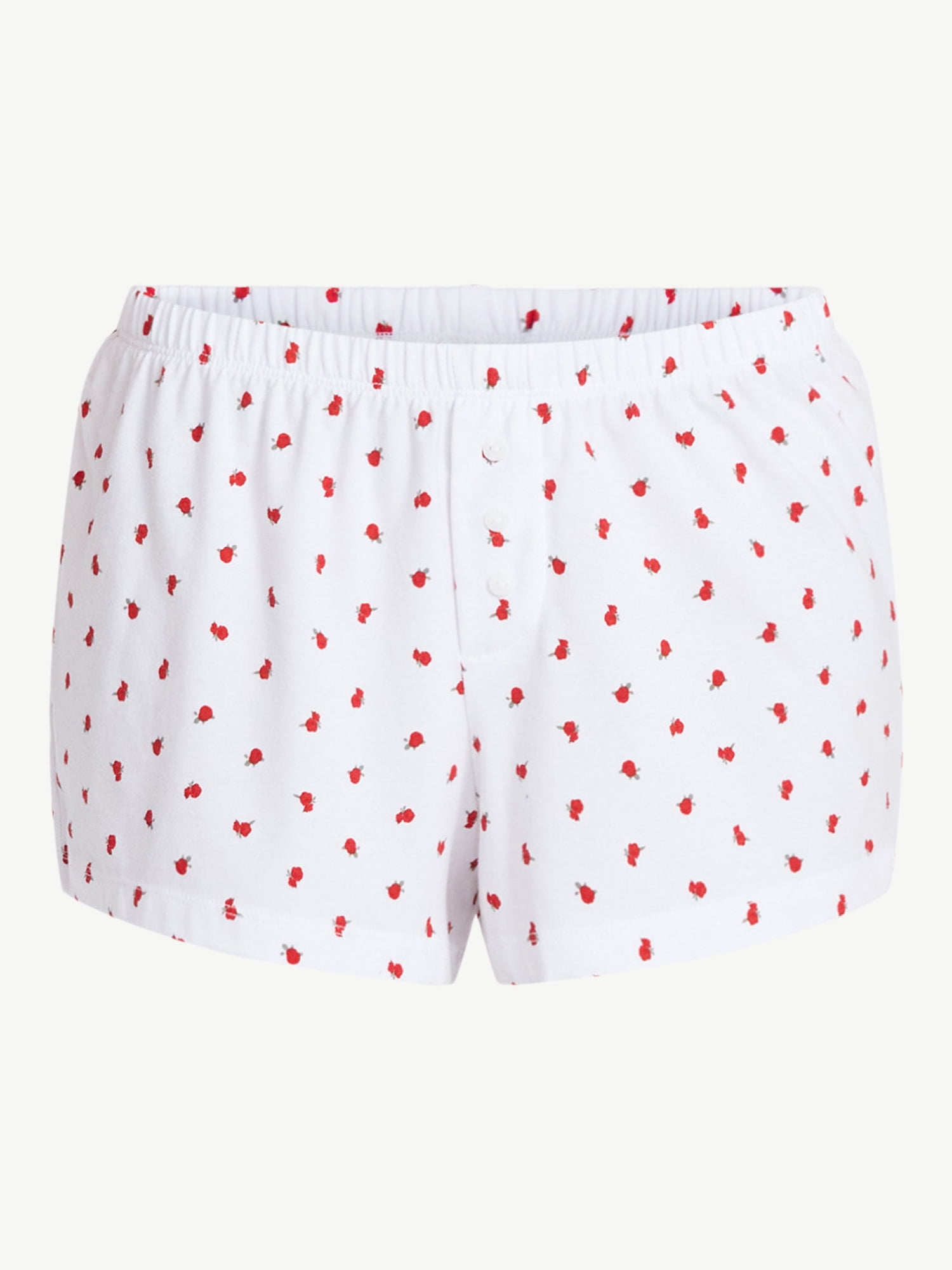 No Boundaries Cloud Core Sleepwear Shorts, Women’s XXS-3X