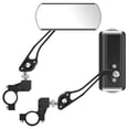 thumbnail image 4 of Bike Rear View Mirror, Bicycle Mirror Handlebar Mount，Adjustable Rotatable Wide Angle Rearview Mirror for Mountain Road Bike，Motorcycles, 4 of 7