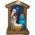 thumbnail image 4 of 78" Airblown® Inflatable Light-Up LED Nativity Scene with Archway Outdoor Yard Decoration, 4 of 4