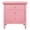Pink, Tan, variant on Hammond 3-Drawer Oak Nightstand (26"H x 18"W x 24"D)
