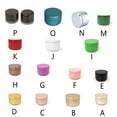 thumbnail image 4 of Candle Jar Reusable Replacement Solid Color Anti-rust 50ml Leakproof Sealed Glossy Smooth Office Tea Can Coffee Container Silver, 4 of 10