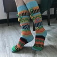 thumbnail image 2 of Yhmxh Chaussettes pour Femmes Bas Jusqu'aux Genoux à la Mode pour Dames Chaussettes de Sol Chaussettes de Compression pour Femmes Chaussettes Chaudes pour Femmes Chaussettes de Botte pour Femmes, 2 of 4