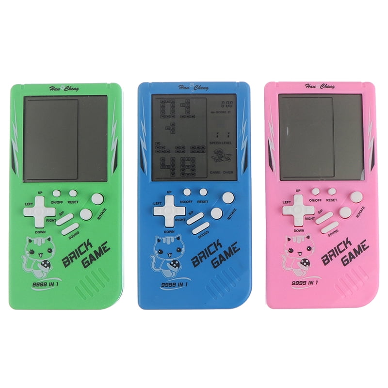 3.5 Inches Large Screen Brick Game Handheld Classic Nostalgic Decompression Toy 