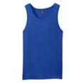 thumbnail image 5 of Mens Young The Concert Cotton Tank Deep Royal 4X-Large, 5 of 6