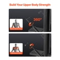 thumbnail image 3 of VEVOR Seated Dip Machine Tricep Bicep Press Down Equipment Chest Training Cable Bar, 3 of 9