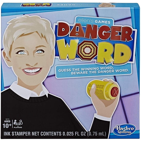 Juego de mesa Hasbro Gaming Ellen's Games Danger Word para mayores de 10 años