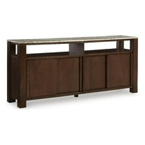 Signature Design by Ashley Furniture Tobinville Dark Brown Accent Cabinet