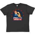 thumbnail image 3 of Inktastic Rosie Riveter Proud American Youth T-Shirt, 3 of 5