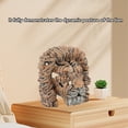 thumbnail image 4 of Head Animal Bust Figurine, Animal Bust Sculptures Textured 5.9in Exquisite  for Home, 4 of 8