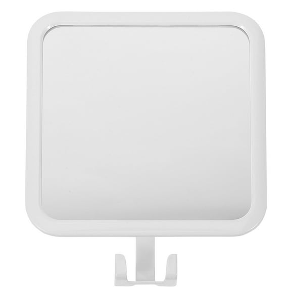WHAMVOX  Bathroom Makeup Mirror Small Shower Shaving Vanity Mirrors White