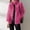Hot Pink, variant on Women's Faux Fur Coat Women Fall Winter Coats Full Zip Hooded Fleece Jackets Soft Oversized Warm Faux Fur Outerwear