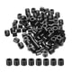 thumbnail image 1 of 100 Paquetes de Espaciadores Redondos de Nylon 4mm ID, 7mm OD, 6mm de Altura, Espaciadores de Plástico para Tornillos M4, Negro, 1 of 6