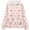 Pink Love Heart, variant on Kids' Hooded Pullover Sweatshirt Casual Tops Long Sleeve Print Hoodies Pocket Panda and Clouds Pattern