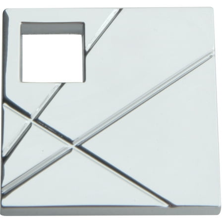 Atlas Homewares 251R Modernist 1-1/2" Square Cabinet Knob - Chrome