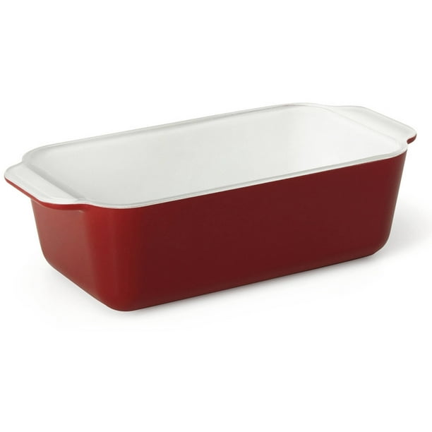 Creo SmartGlass Shanghai Loaf Pan, Dark Red - Walmart.com ...