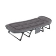 thumbnail image 4 of Cama plegable para siesta, cuna de Camping, silla multiusos para Patio, cama con respaldo, tumbona de oficina para acampar al aire libre, playa,, 4 of 8
