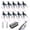 12# hook, variant on Fly Lures Double Hook Baits for Fishing