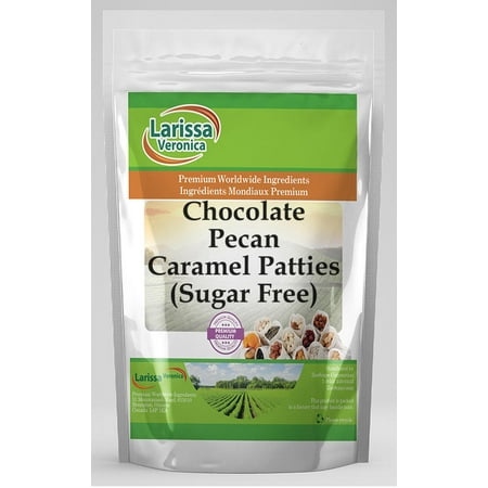 Caramel Patties - Chocolate Pecan Caramel Patties (Sugar Free) (4 oz, ZIN: 525762)