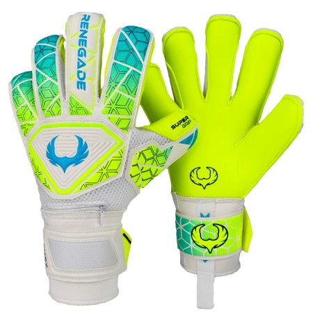 Eagle Strike Soccer Goalie Gloves – 4mm German Grip Latex, Wrist Support, Sizes 6-10