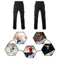 thumbnail image 4 of AKsit Mens Fashion Fleece Running Sweatpants Big Size Wild Cargo Pant(Charcoal 5XL), 4 of 5