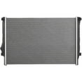 thumbnail image 3 of New Aluminum Radiator Compatible with 2015-2019 Audi A3 2019-2021 VW Golf 1.4T 1.8T 2.0T MQB Crossflow 1-Row Spring Lock 32.5mm No EOC TOC 5WA-121-251-H 5WA121251H 5Q0-121-251-GQ I4, 3 of 8