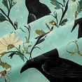 thumbnail image 5 of Erosebridal Black Crow Blackout Curtains Set of 2 (52x84 Each),Cute Daisy Rustic Flower Window Curtains For Boys Teens, 5 of 7