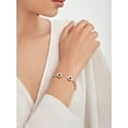 thumbnail image 2 of KeyStyle Birthstone Bracelets for Women Open Bracelet Jewelry Cuff Bangle Bracelets Birthday Mother's Day Gift for Mom, 2 of 8