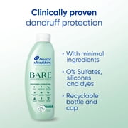 Head and Shoulders BARE Soothing Hydration Dandruff Shampoo, 13.5 fl oz